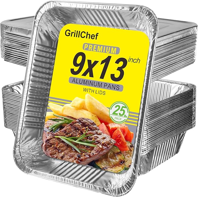 GrillChef Aluminum Foil Pans by GrillChef