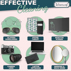 WESERWEF Design Microfiber Glasses Cleaning Cloth – Premium Cleaning Cloth - Image 4