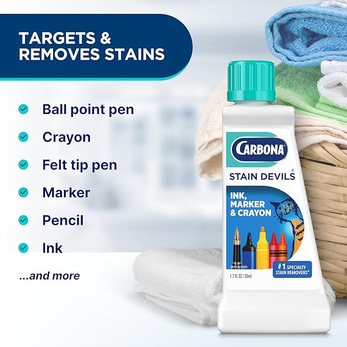 Carbona Stain Devils® #3 | Ink, Marker & Crayon | Professional Strength Laundry - Image 6