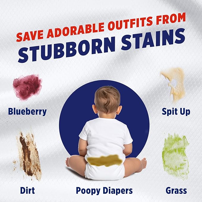OxiClean Max Force Laundry Stain Remover Spray, Newborn & Baby Essentials - Image 5