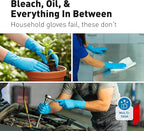 Raxwell Blue Nitrile Disposable Gloves - Image 3