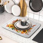 Hello Fall Sunflowers Dish Drying Mat - Image 5