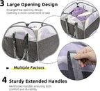Collapsible Laundry Basket, 90L Foldable Pop-up Laundry Hamper - Image 4