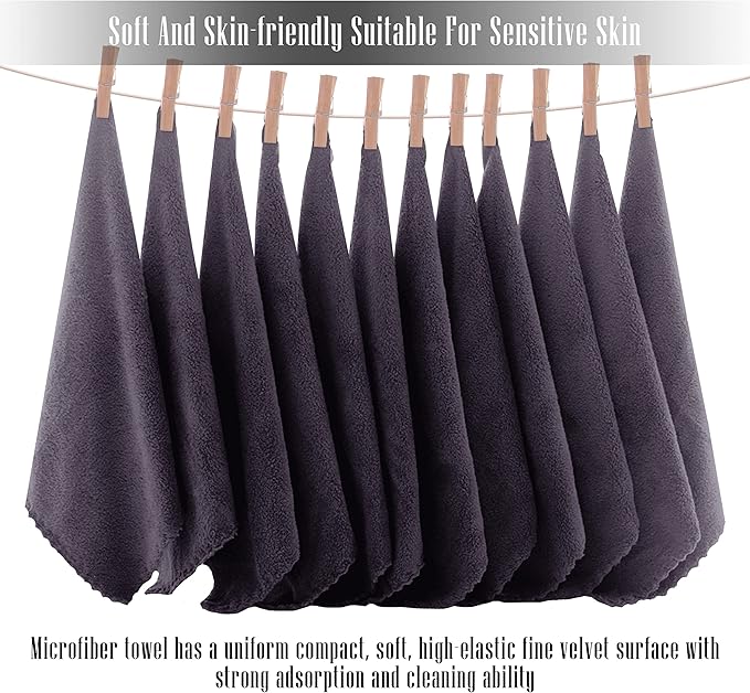 TENSTARS 12 Pack Premium Washcloths Set - Image 4