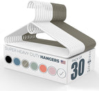 Neaties Super Heavy Duty Clothes Hangers 30 Pack – Made in The USA - 10lb by NeatiesHangers