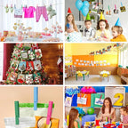 50Pcs Colored Clothes Pins Wooden Clips - Image 3