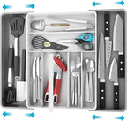 Simple Houseware Expandable Kitchen Drawer Flatware Organizer by SimpleHouseware