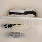 Lonians 2-Pack Under Shelf Hanging Storage Baskets - Image 4