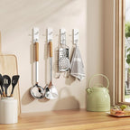 Self Adhesive Wall Hooks for Hanging, 13LB Heavy Duty Stick On Hooks for Coats - Image 5