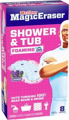 Mr. Clean Magic Eraser Sponge, Tub Cleaner, Soap Scum Remover, Bathroom - Image 13