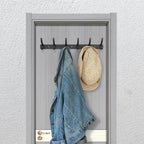 Coat Rack Wall Mounted, 6 Coat Hooks - Image 5