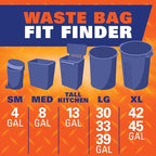 Hefty Strong Extra Large Trash Bags, 33 Gallon - Image 7
