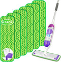6 Pack Reusable Mop Pads Compatible by ENSPOWAY
