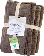 SKL Home CloudSoft 100% Cotton Luxury 6-Piece Towel Set, 600 GSM, Ultra Plush & - Image 7