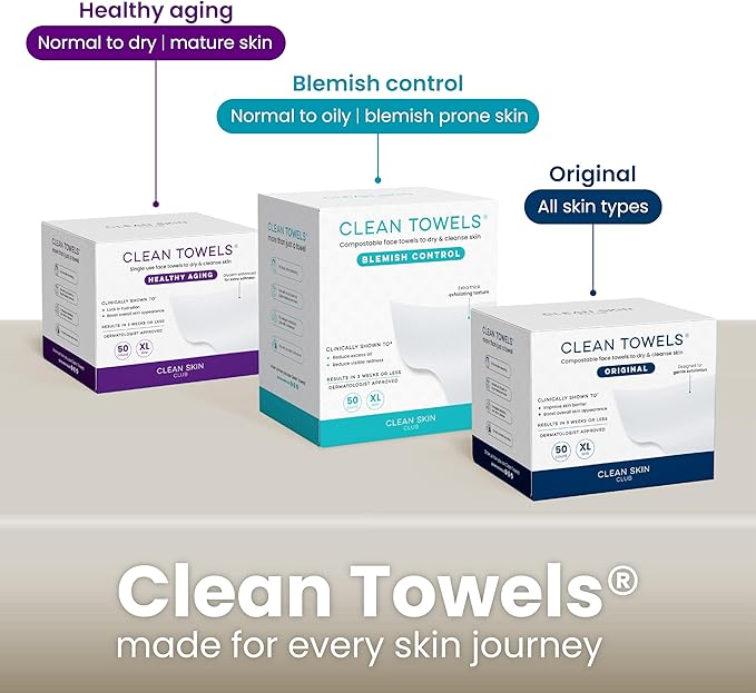 CLEAN SKIN CLUB Cement Box for 50 Disposable Clean Towels XL, Concrete - Image 7