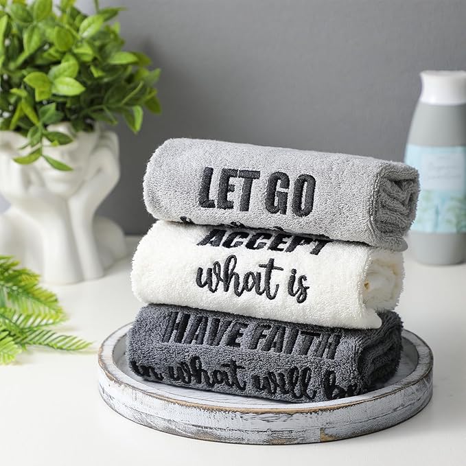 3pcs Farmhouse Decorative Hand Towels - Image 6