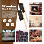 Tioncy 24 Pieces Wooden Dust Brush Bulk Hand Broom Bench Soft Bristle Cleaning - Image 6