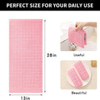 Homaxy 100% Cotton Terry Kitchen Towels, Checkered Designed, Soft and Super - Image 5