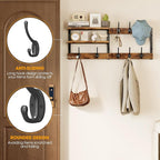 Homeiju 28.7" Coat Rack Wall Mount - Image 4