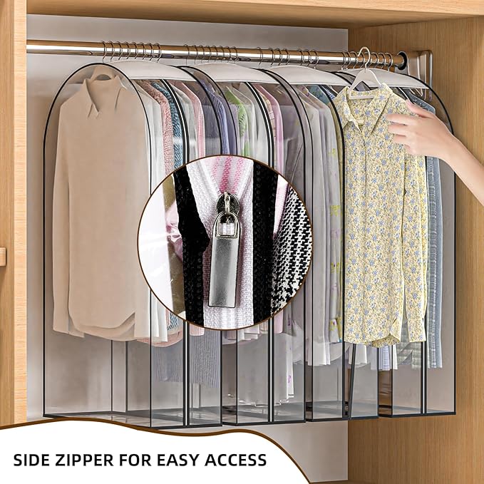 Upgraded Thickened Clear Garment Bags - Image 5