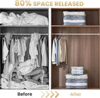 TAILI 6 Pack Vacuum Storage Bags, Cube Space Saver Bags Combo, Vacuum Seal Bags - Image 5