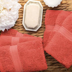 SUPERIOR Solid Egyptian Cotton Face Towel Set - Image 3