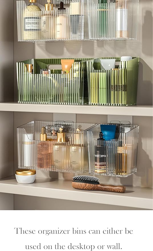 Set Of 2 Storage Organizer Bins Wall Mounted Shower Basket, Shower Caddy - Image 5