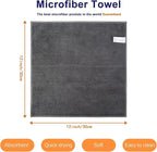 KinHwa Kitchen Washcloths for Dishes Absorbent Microfiber Dish Cloths Quick Dry - Image 7