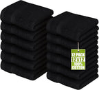 Utopia Towels 12 Pack Premium Wash Cloths Set, 12 by 12 Inches, 100% Cotton by UTOPIATOWELS