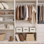 StorageWorks Closet Organizers and Storage Bins, Foldable Shelf Baskets - Image 2