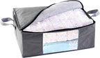 Storage Clothes Bins Closet Bags - 35L Containers Organizer Boxes Clothing Bin - Image 4