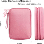 DDgro Electronic Cable Organizer Bag, Large Travel Cord Storage Case - Image 2