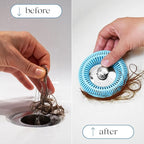 Hair Catcher for Shower Drain & Bathtub – TubRing Pop-Up Drain Protector & - Image 5