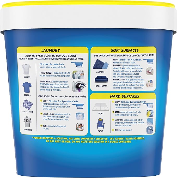 OxiClean Versatile Stain Remover Powder, 5 lb - Image 3