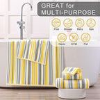 Bath Towels with Hanging Loops, Quick Dry, Absorb & Lightweight, 2 Bath 28"x52" - Image 3