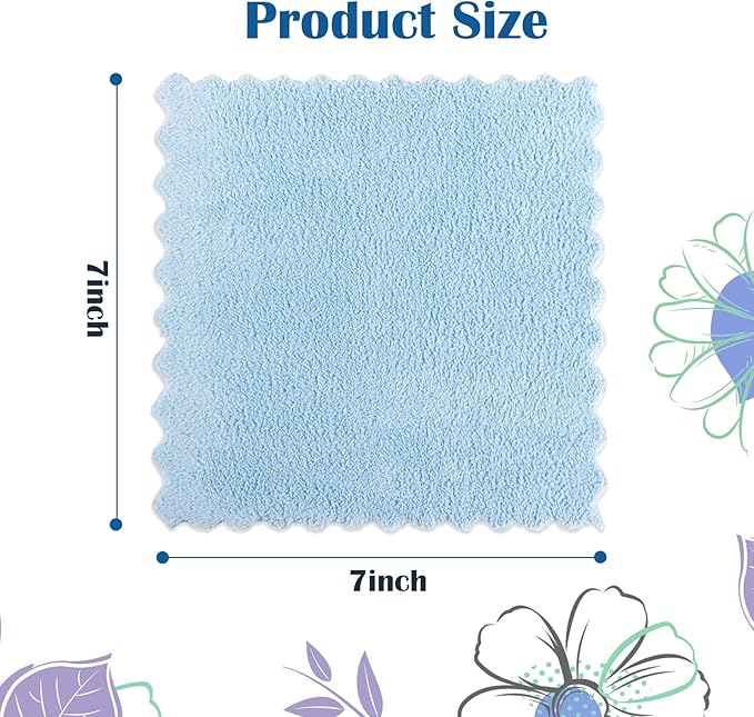 Orighty Makeup Remover Cloths, Soft & Washable Coral Fleece Microfiber - Image 7