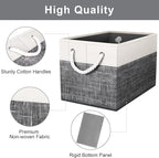 Fab totes Storage Bins, Foldable Storage Baskets - Image 4