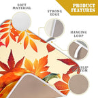 Autumn Pumpkin Maple Leaf Dish Drying Mat - Image 4