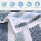 Waffle Washcloths for Bathroom, Wash Cloths 6 Pack 13"x13" - Image 2