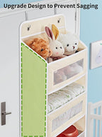 JARLINK Over The Door Organizer Storage, 5 Shelf Hanging Door Organizer - Image 3