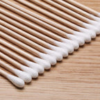 6" Cotton Swabs Wooden Handles Cotton Tipped Applicator Wood Sticks - Image 3
