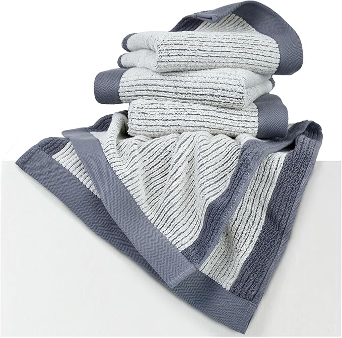Cleanbear Gray Hand Towels for Bathroom - Image 7