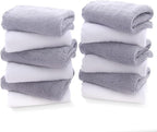 TENSTARS 12 Pack Premium Washcloths Set by TENSTARS