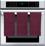 Purple Burgundy Wine Kitchen Hand Dish Towels: Oversized 28" x 18", 100% Cotton - Image 2