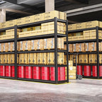 Set of 3 71"H-35"W Garage Shelving-2050LBS 5 Tier Storage Shelves,Adjustable Heavy Duty Metal Shelving Unit and Storage Large Rack,Utility Steel Shelf For Shop Warehouse Industrial Pantry 71"x35"x16" - Image 2