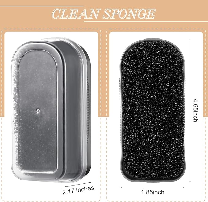 Patelai 2 Pcs Horsehair Felt Hat Brush Kit Lint Brush - Image 4