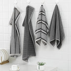 Kitchen Dish Towels for Drying Dishes, Large Cotton Kitchen Towels, Stripped - Image 7