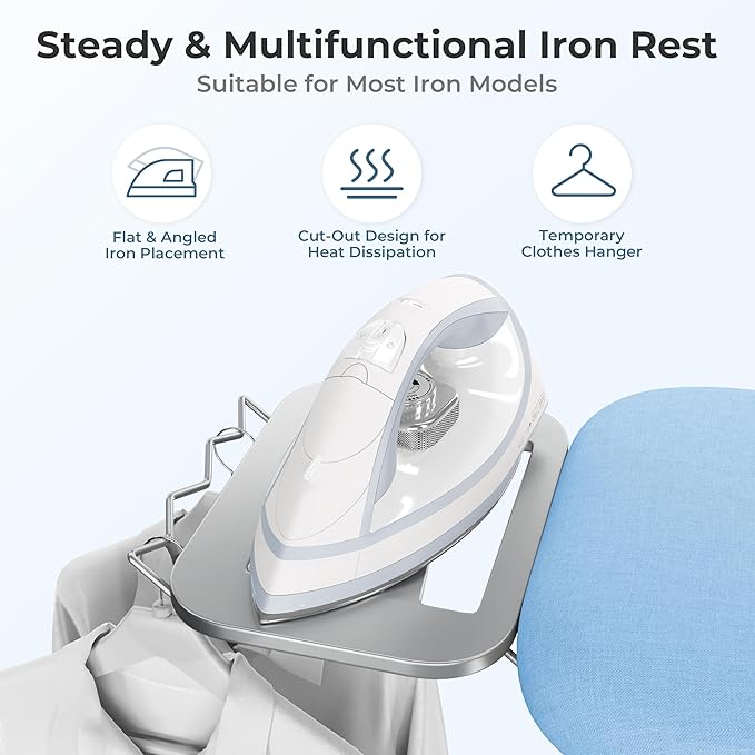Yaheetech Foldable Ironing Board, Heavy Duty Iron Board - Image 5