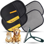 2-PCS Pet Hair Remover Gloves by Unknown