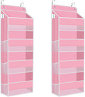 2 Pack Over The Door Organizer Hanging Storage Organizers by SpaceHacks